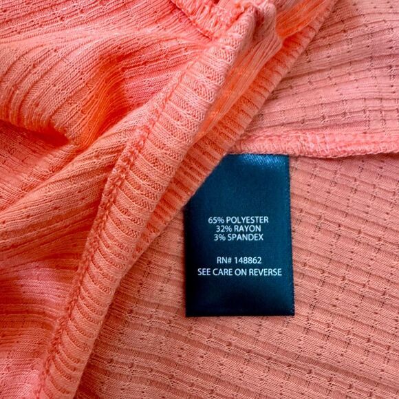 NWT Torrid coral macrame tank top 3X - Picture 4 of 5